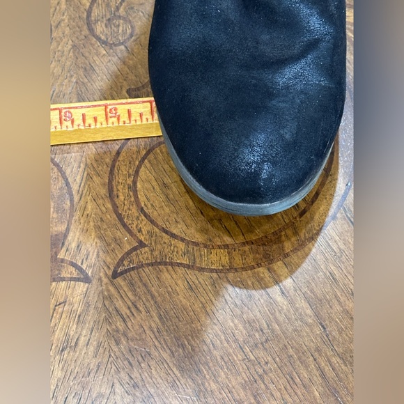 Torrid Black Knee High Moto Boots 10W Wide Calf Faux Leather Zip Riding Boot - Picture 14 of 14